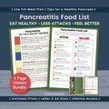 Pancreatitis Diet Foods List, Meal Plan, Gut Healing Tips (PDF Download)