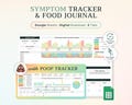 Google Sheets Poop, Symptom & Food Tracker: IBS, Bloating, Constipation (Digital Download)