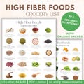 High Fiber Foods List: Gut Health Diet, Constipation Relief (PDF Download, Recipe Included)