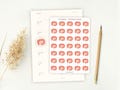 Stomach pain icon planner stickers | mini health tracker stickers, functional stickers, journal stickers,  symptom tracker, IBS stickers