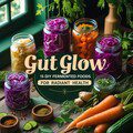 Fermented Foods Guide | 15 DIY Gut-Healthy Recipes | Digital Wellness PDF for Glowing Skin