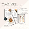 30-Day Anti Inflammatory Meal Plan & Recipe Guide | Easy Whole Food Recipes, Shopping Lists, Gut Health, Weight Loss Support and Bonuses