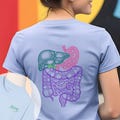 Gastroenterology Shirt GI Doctor Gift, Digestive System Tee, Anatomy Shirt, Medical Student, Nurse Appreciation, Biology, Science Lover