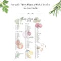 Printable Gut Diversity Checklist Tracker - 30 Plants a Week for Gut Health, Microbiome & Wellness PDF Download.