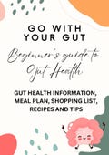 Gut Health Beginner's Guide: Nutrition Tips, Recipes, Shopping List (PDF Download)