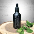 Peppermint Tincture: Indigestion Relief, Migraines, Coughs, 2 oz Glass Bottle