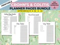 Crohn's Health Habit Tracker, Colitis Symptom Workbook Planner, Inflammation Flare Up Journal, IBD Trigger Diary, Bowel Movement Pain Log