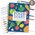 Food Diary & Symptom Tracker Log Book | A5 Gut Health Journal for IBS, FODMAP, Bloating, Allergies and Wellness Tracking