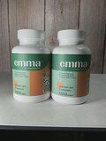 2 Pack Emma Gut Health Supplement ? Natural Digestive Relief ? 60 Capsules for Gas & Bloating