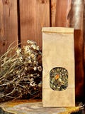 Flow and Glow Tea ? Soothing Herbal Blend with Chamomile, Yarrow, Buckthorn, Flax and Fireweed for Balance and Glow