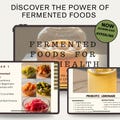 Instant Download | Fermented Foods for Gut Health Cookbook | Probiotic Recipes Guide | Printable PDF | Fermentation & Wellness