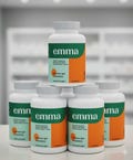 Emma Gut Health Supplement - 60 Cap - (Pack of 6) Handmade Relief from Gas & Bloating 2027 Free Shipping New