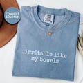 Comfort Colors? Irritable Like My Bowels Shirt, Funny IBS Shirt, Digestive Humor Tee, Gut Health TShirt, Funny Shirt, Trendy Graphic Shirt