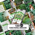 Functional Medicine instagram canva Social Media | Naturopath Marketing | Integrative medicine, Health Coach, Holistic Medicine, wellness